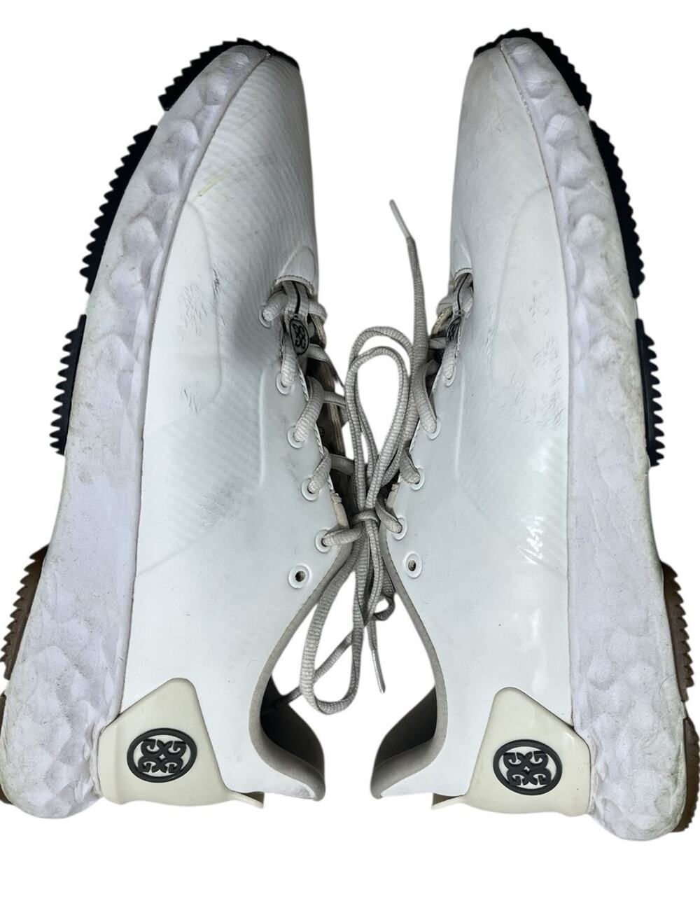 G/FORE Men's MG4+ Spikeless Golf Shoes 8.5 Snow G4MC0EF26 White Sneakers